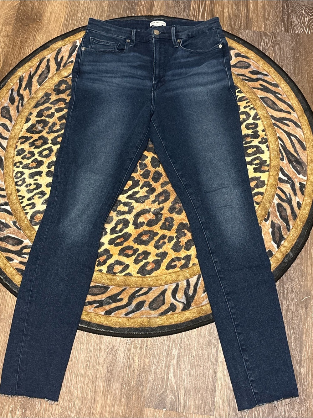 Good American Dark Blue Skinny Jeans